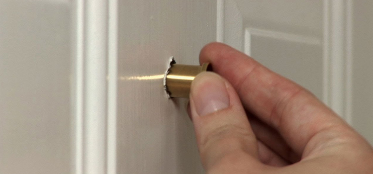 peephole door repair in Petaluma